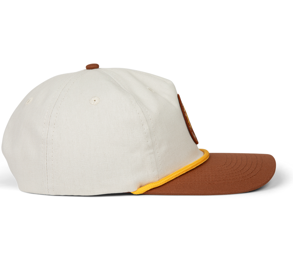 Brown / White - Be Good Do Good Snapback Hat