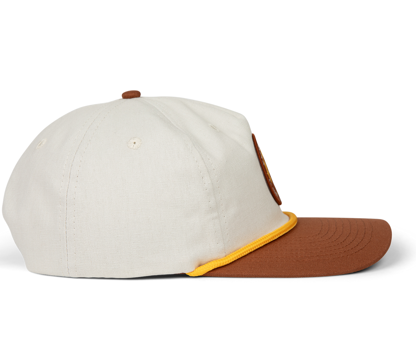 Brown / White - Be Good Do Good Snapback Hat