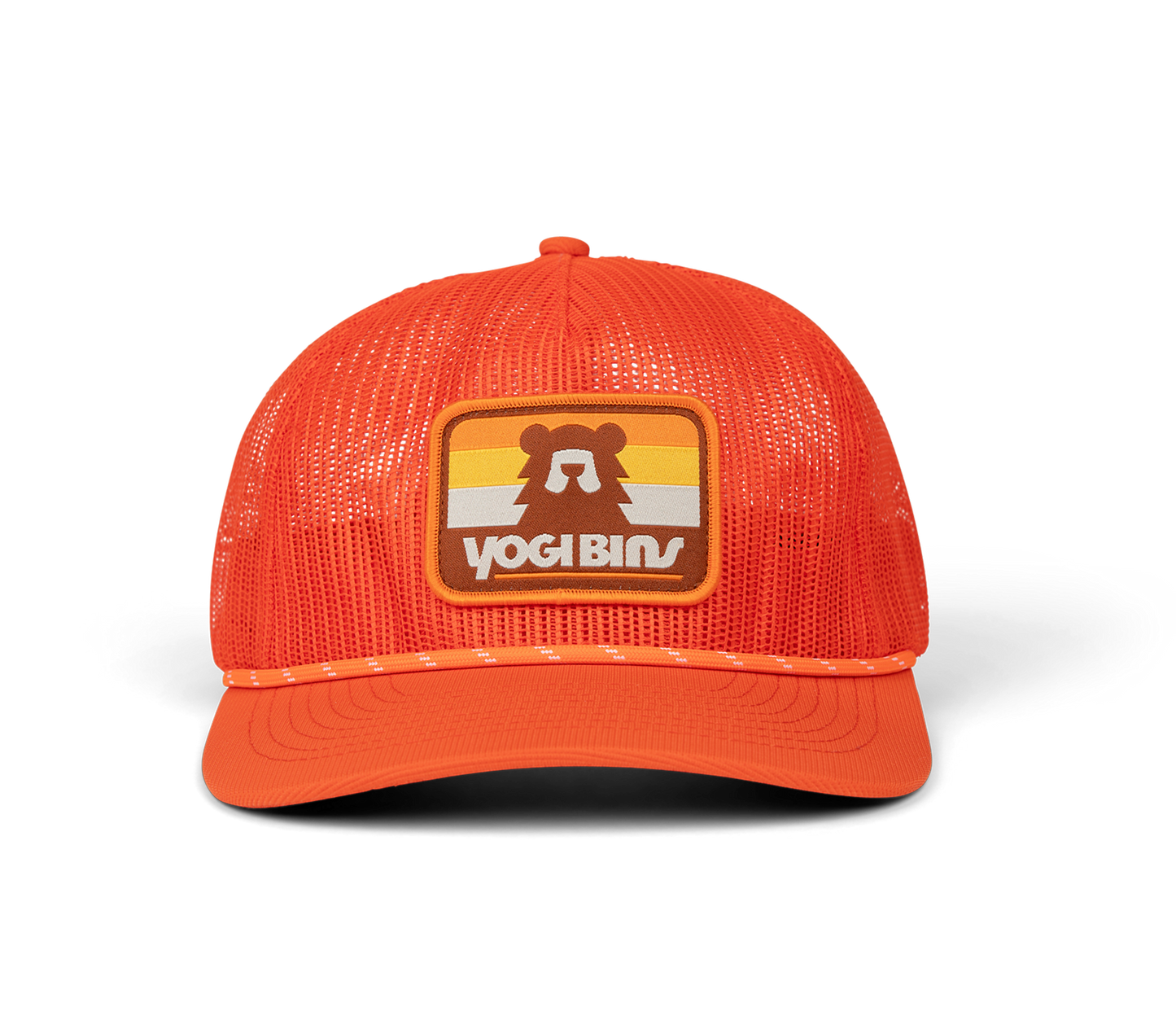 Sunburst Orange All Mesh Hat