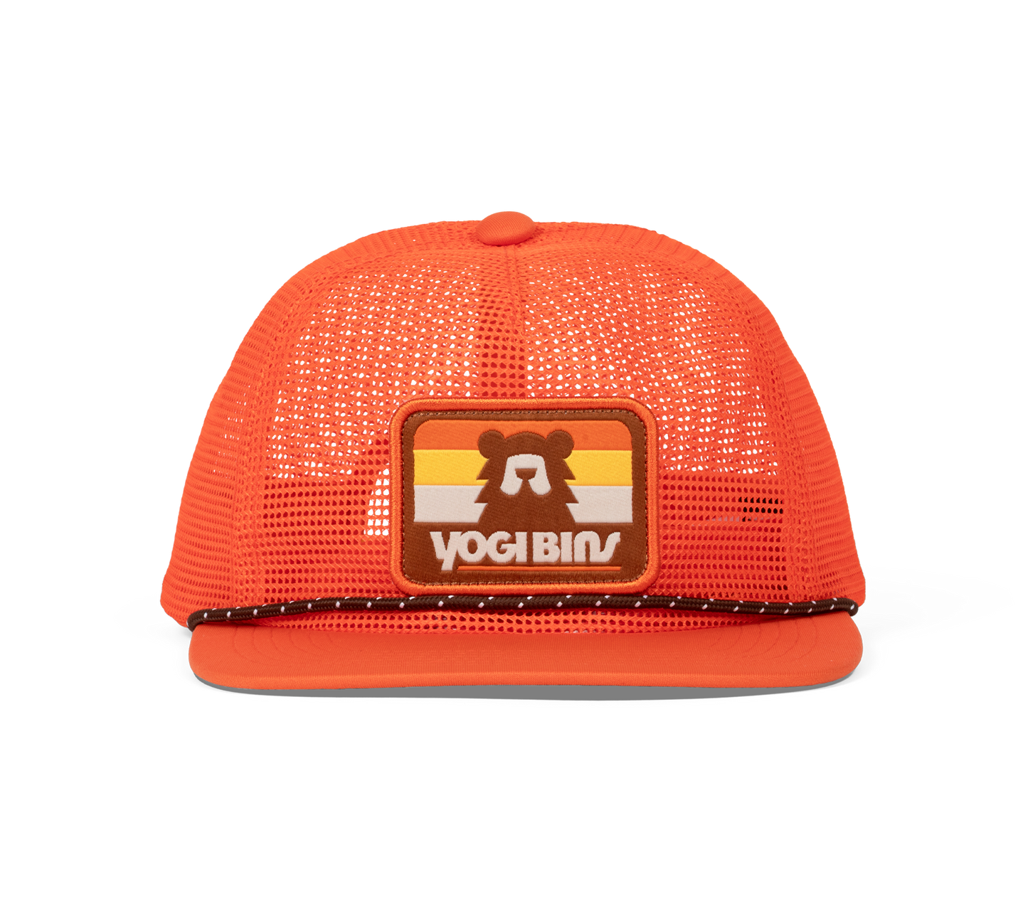 Sunburst Orange All Mesh Hat