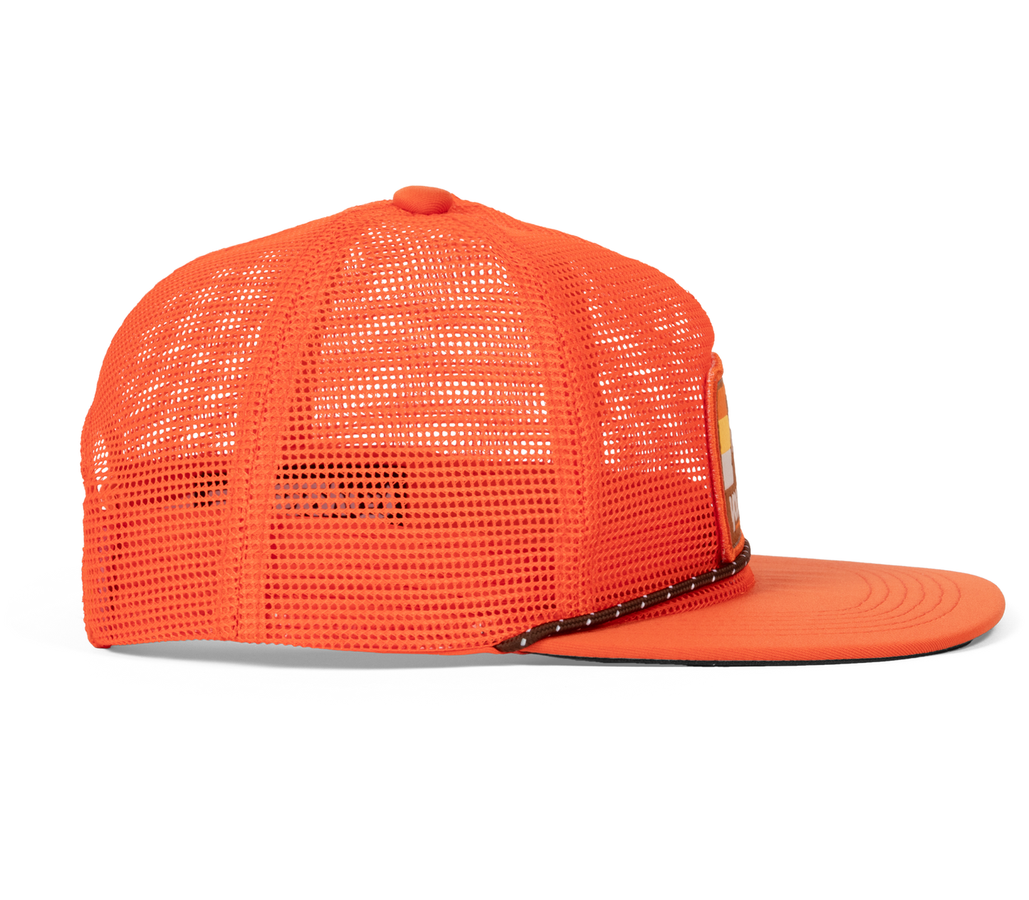 Sunburst Orange All Mesh Hat